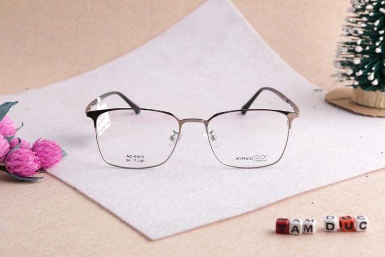 Gọng kính Aopoess 6055 - Ảnh 5