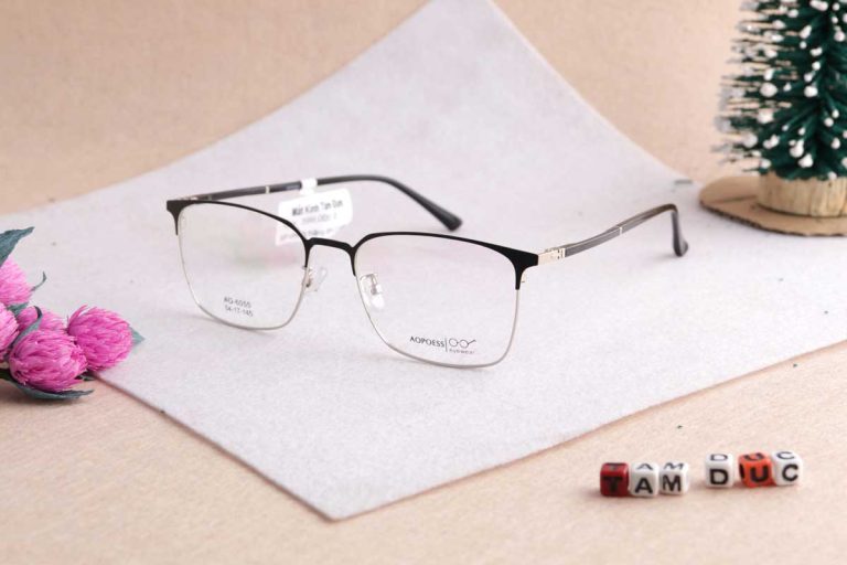 Gọng kính Aopoess 6055 - Ảnh 4