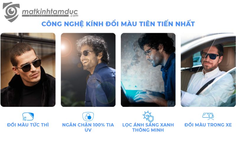 Tròng kính đổi màu Essilor Transitions Gen 8 - MAX AZ - Ảnh 12
