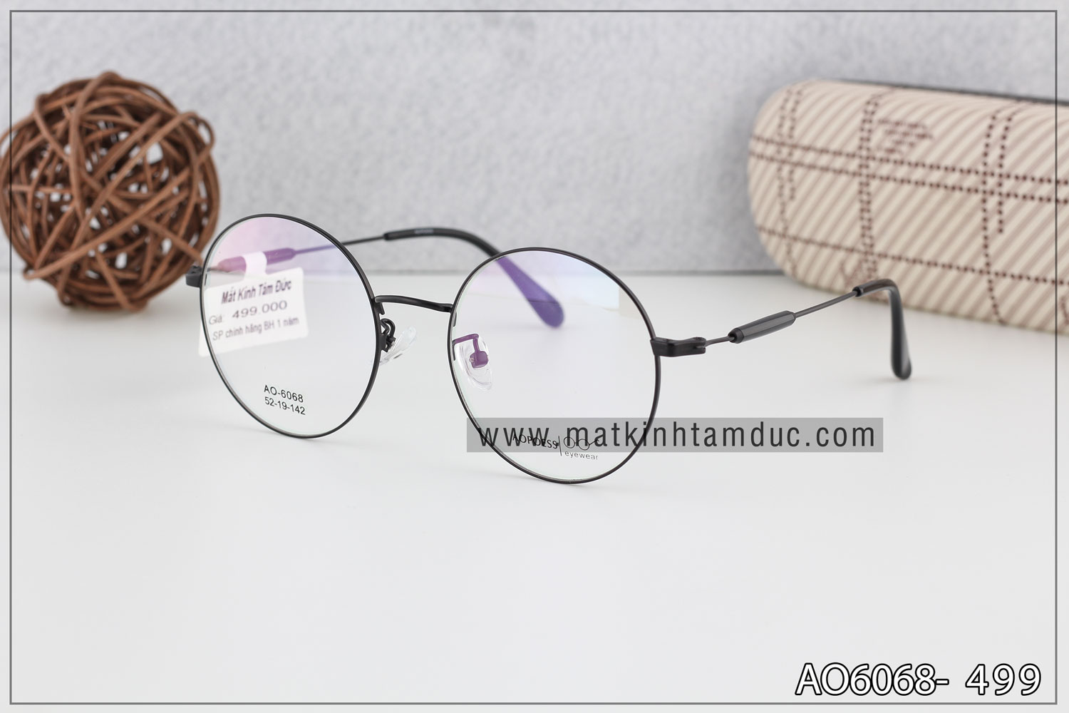 Gọng kính Aopoess 6068 - Ảnh 2