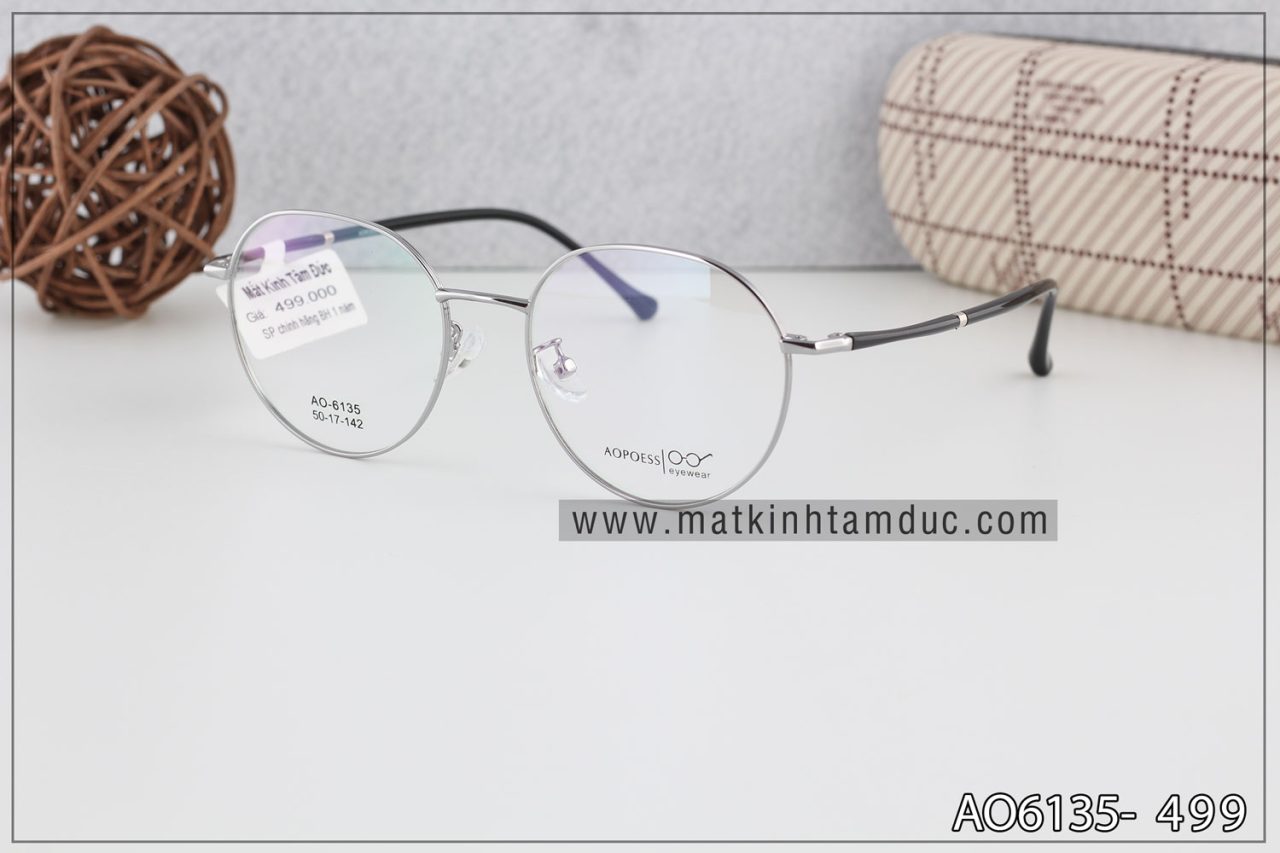 Gọng kính Aopoess 6135 - Ảnh 4
