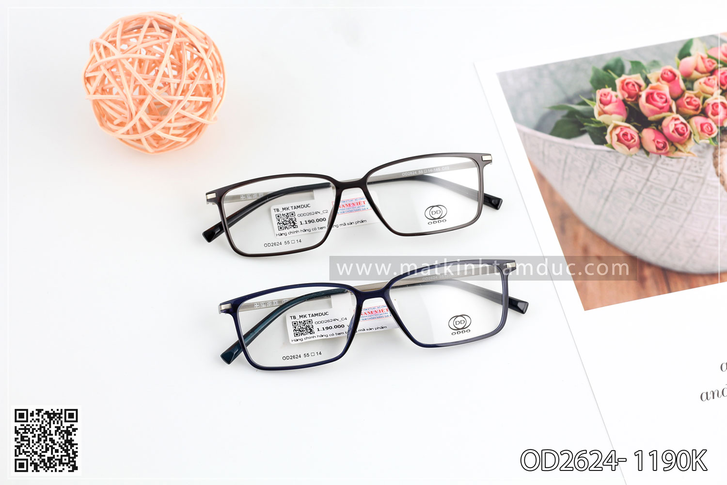 Gọng kính ODDO 2624 - Ảnh 4