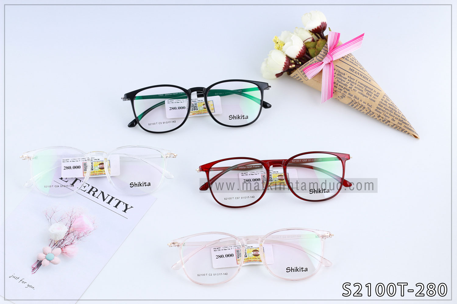 Gọng kính Shikita S2100T - Ảnh 6