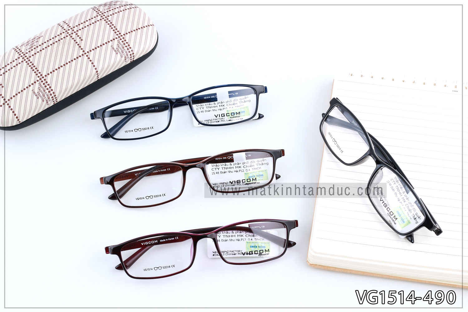 Gọng kính Vigcom VG1514 - Ảnh 2