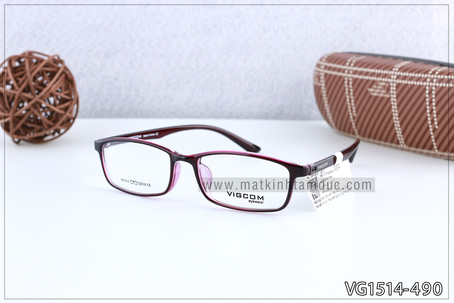 Gọng kính Vigcom VG1514 - Ảnh 4