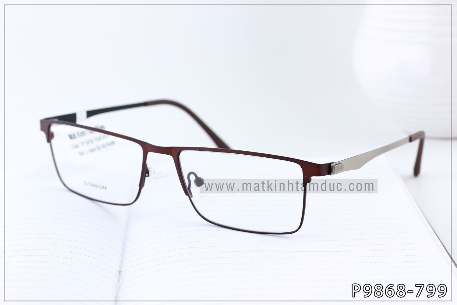 Gọng kính TITANIUM 9868 - Ảnh 1