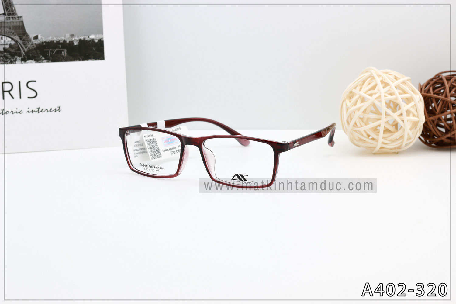 Gọng kính ACCEDE A402 - Ảnh 3