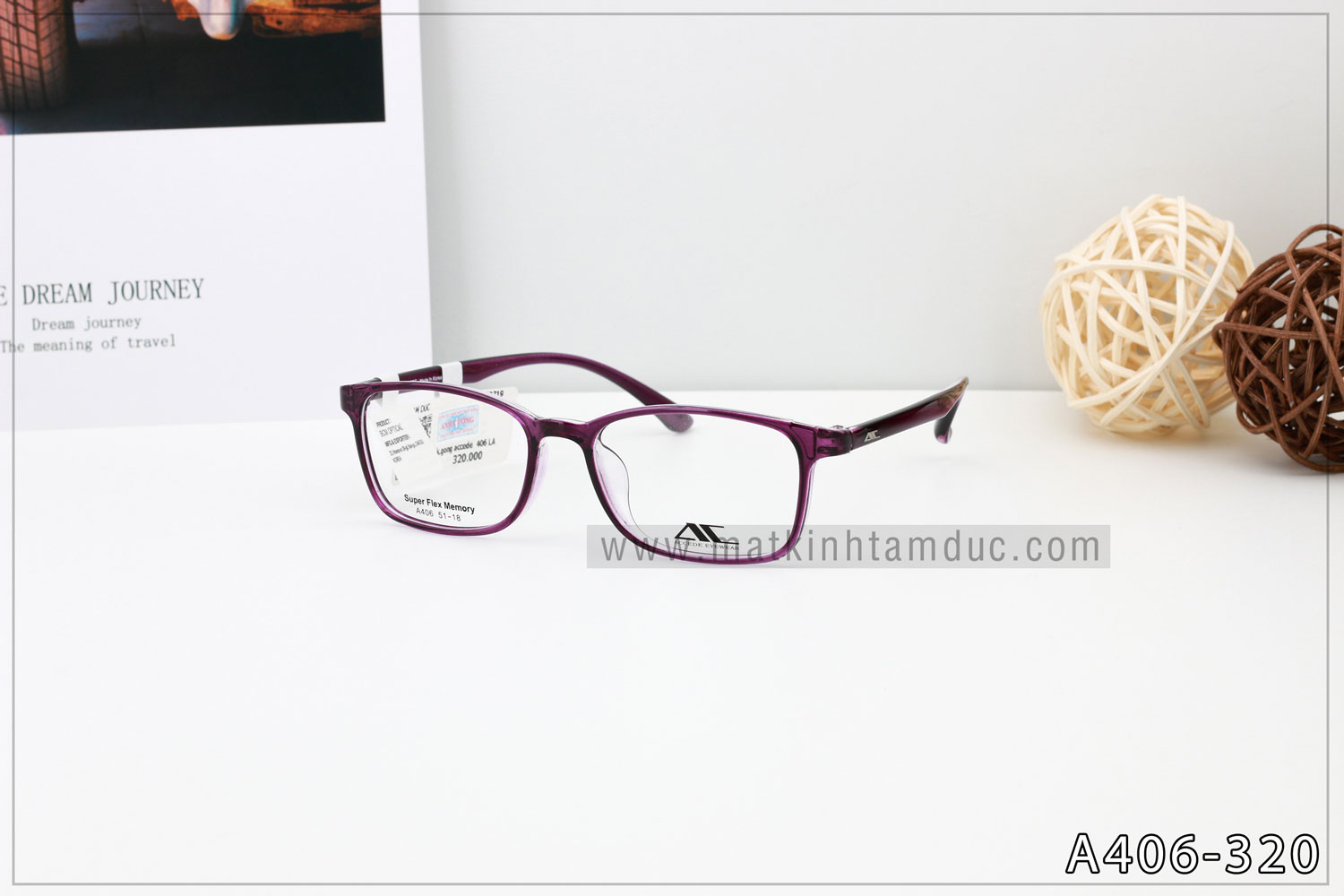 Gọng kính ACCEDE A406 - Ảnh 9