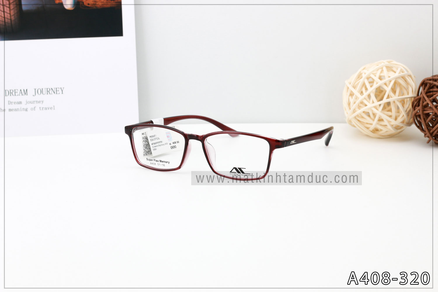 Gọng kính ACCEDE A408 - Ảnh 3