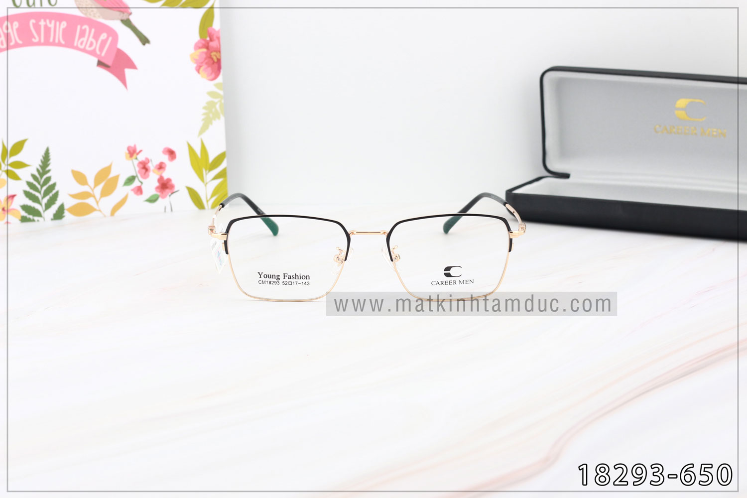 Gọng CAREER MEN 18293 - Ảnh 2