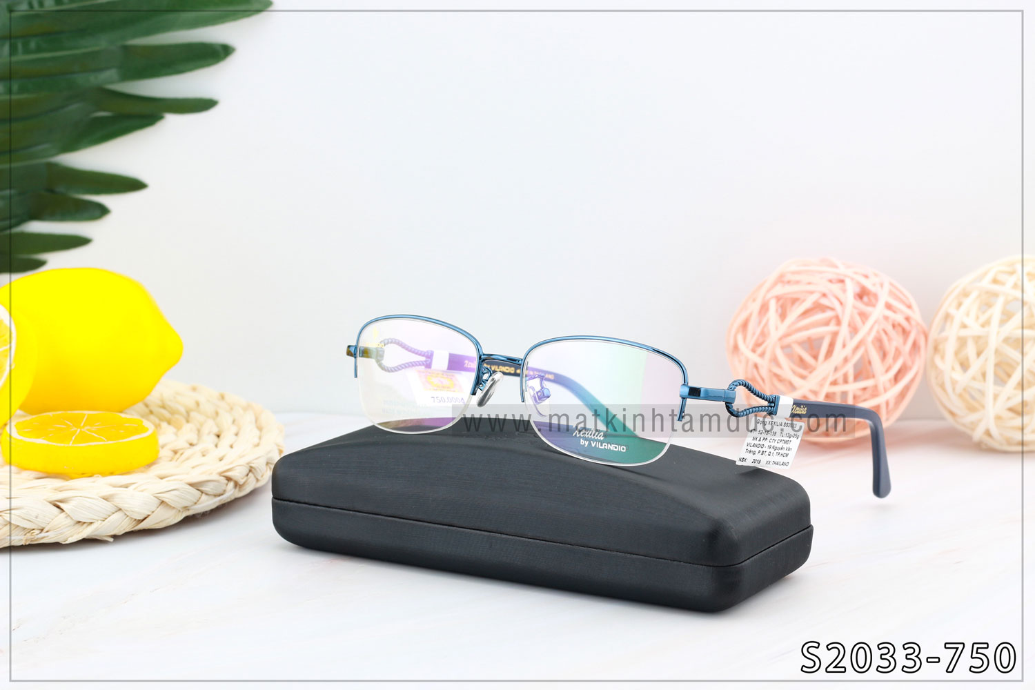 Gọng kính Vilandio XEXILIA S2033 - Ảnh 4