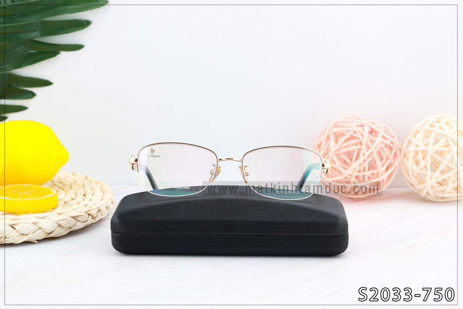 Gọng kính Vilandio XEXILIA S2033 - Ảnh 1
