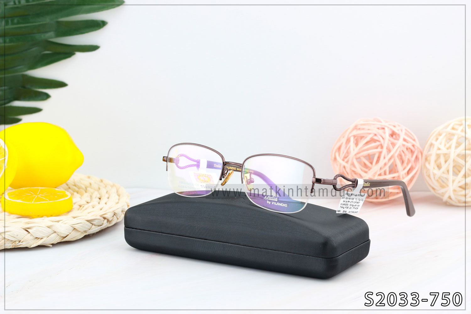 Gọng kính Vilandio XEXILIA S2033 - Ảnh 7