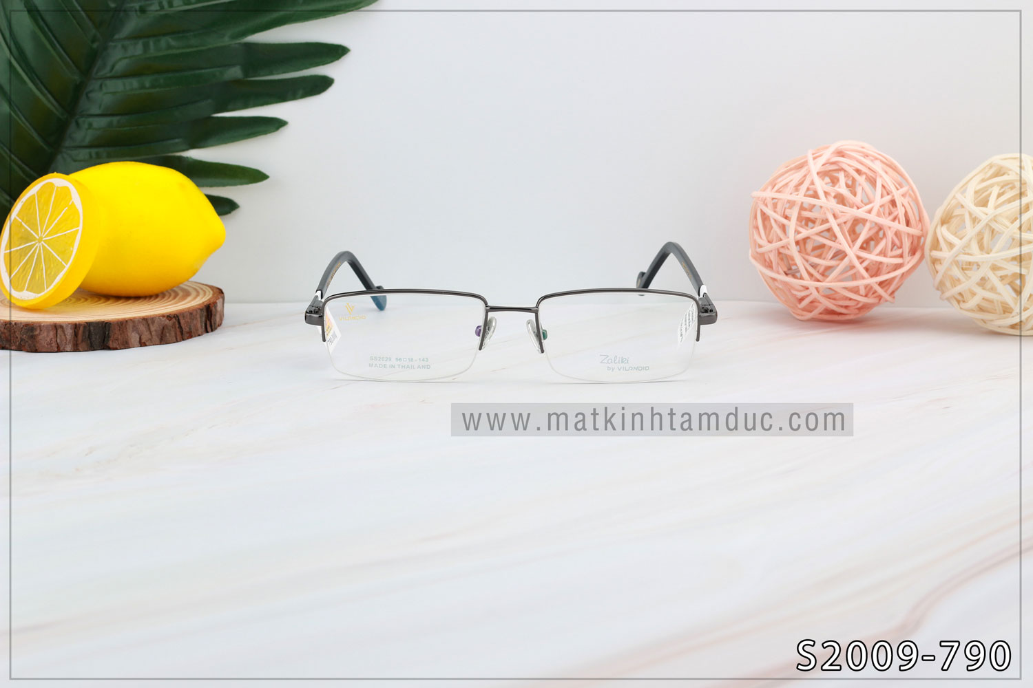 Gọng kính Vilandio ZALIKI S2029 - Ảnh 2