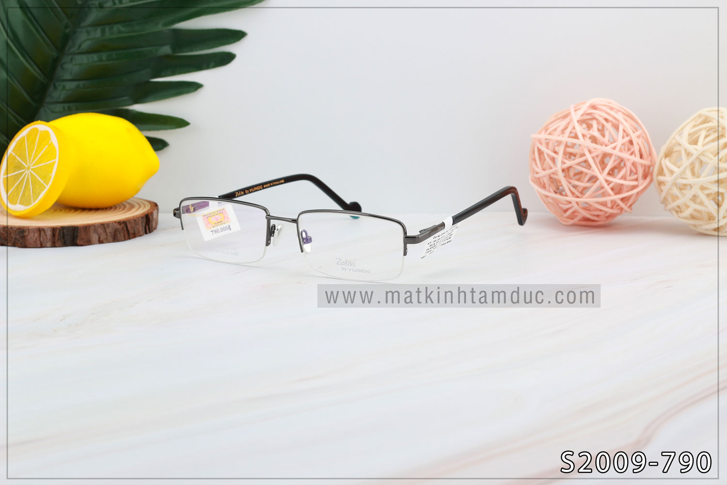 Gọng kính Vilandio ZALIKI S2029 - Ảnh 3