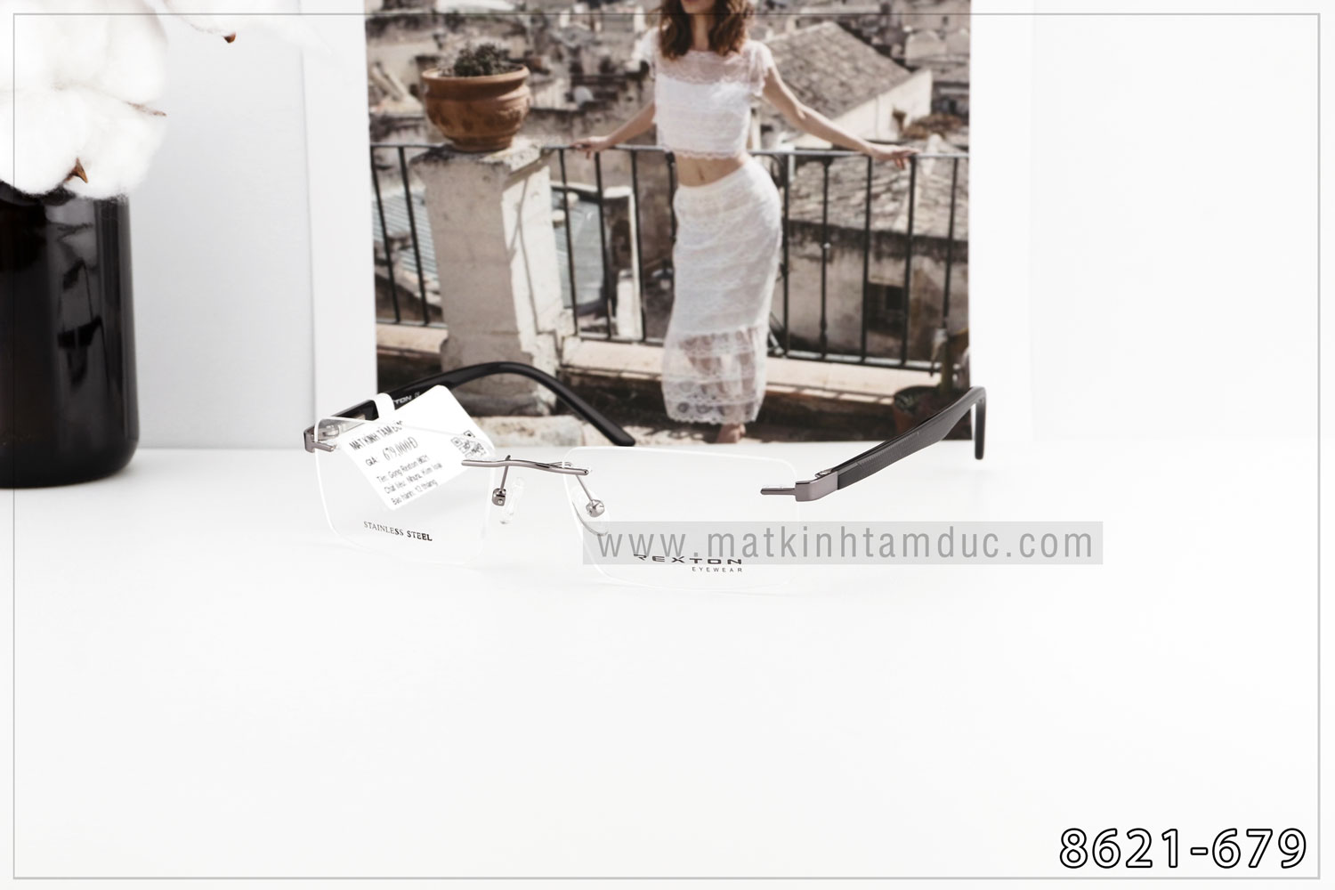 Gọng kính Rexton 8621 - Ảnh 1