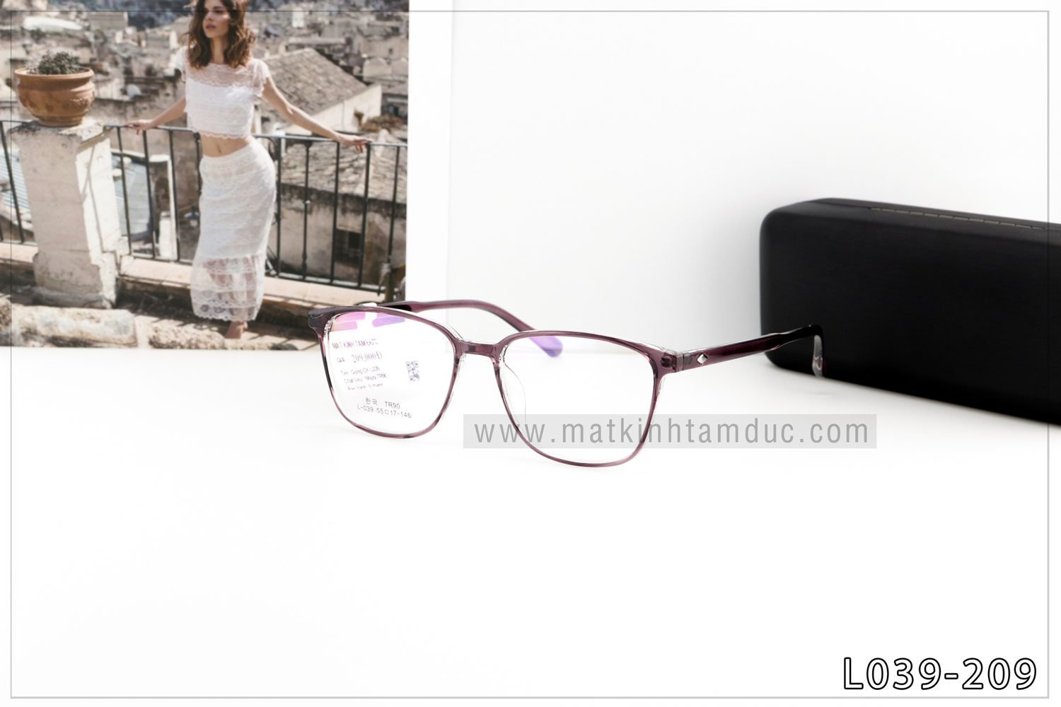 Gọng kính dẻo L039 - Ảnh 4