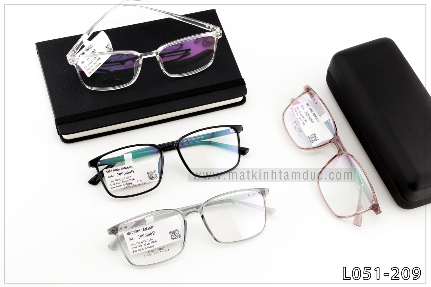 Gọng kính dẻo L051