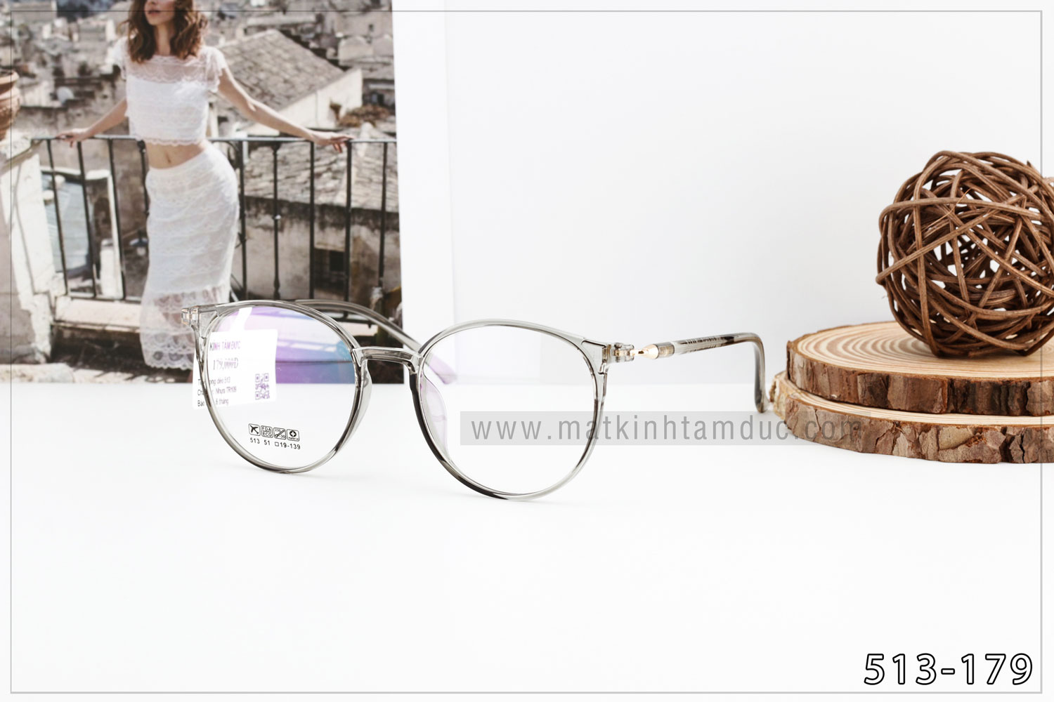 Gọng kính dẻo 513 - Ảnh 3