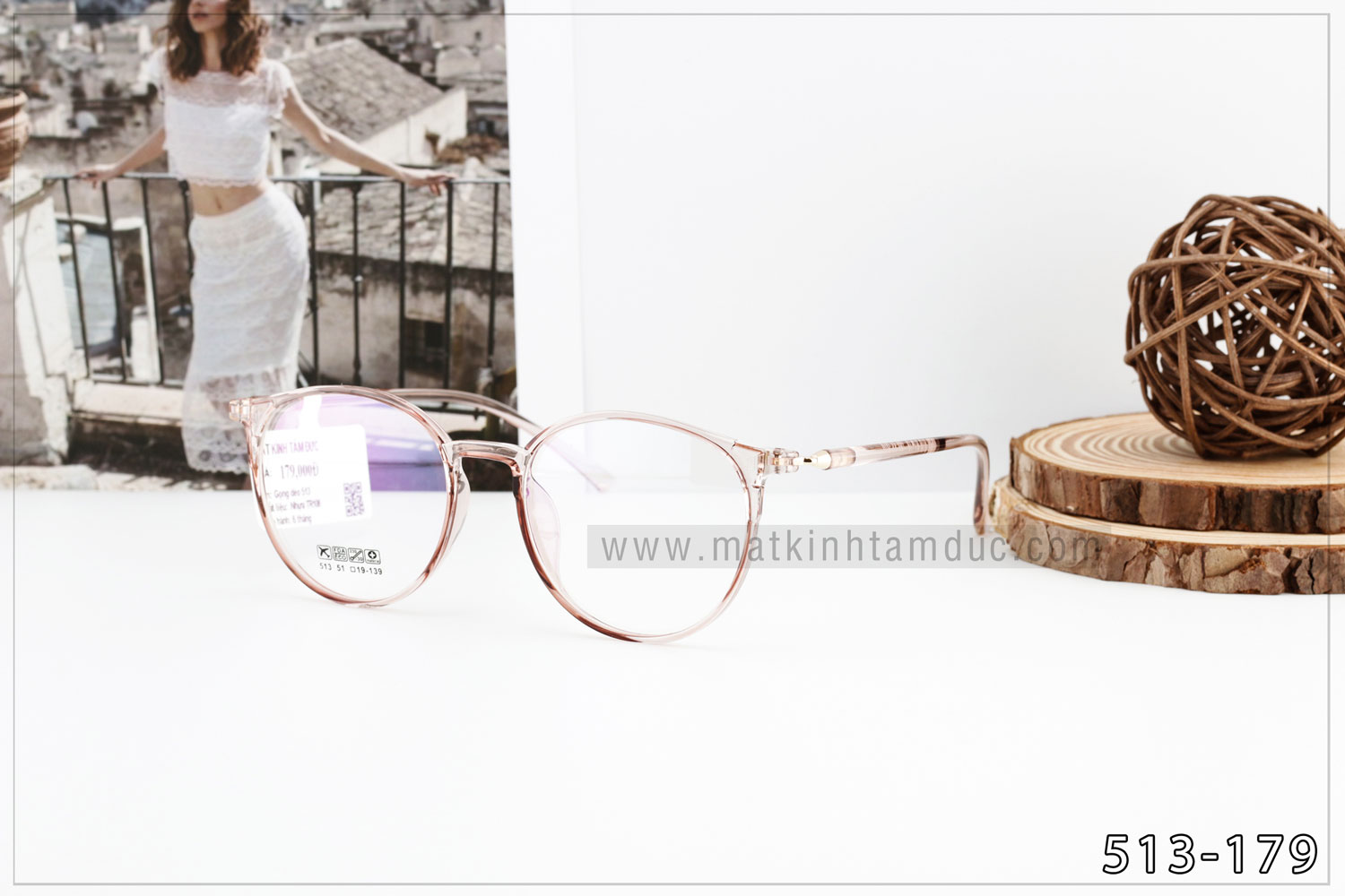 Gọng kính dẻo 513 - Ảnh 5