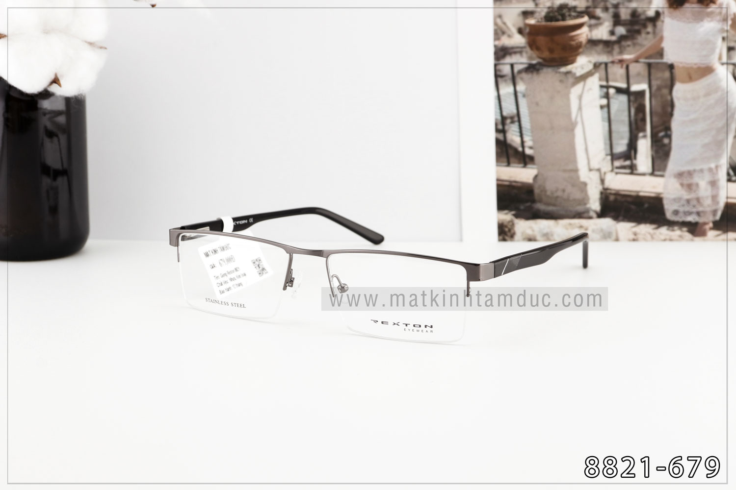 Gọng kính Rexton 8821 - Ảnh 1