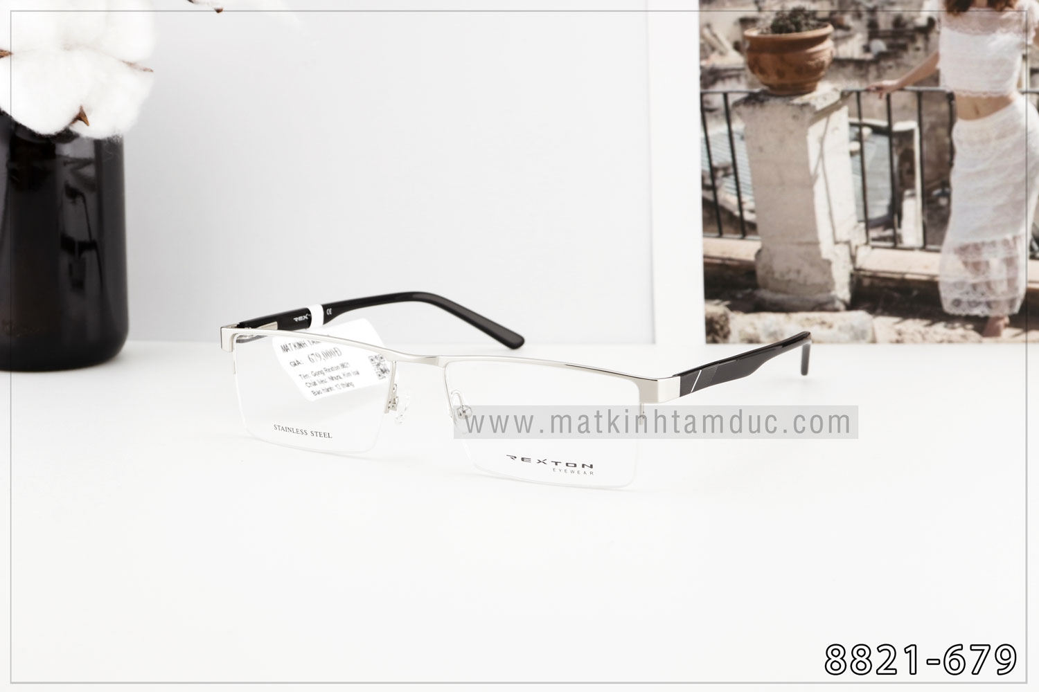 Gọng kính Rexton 8821 - Ảnh 4