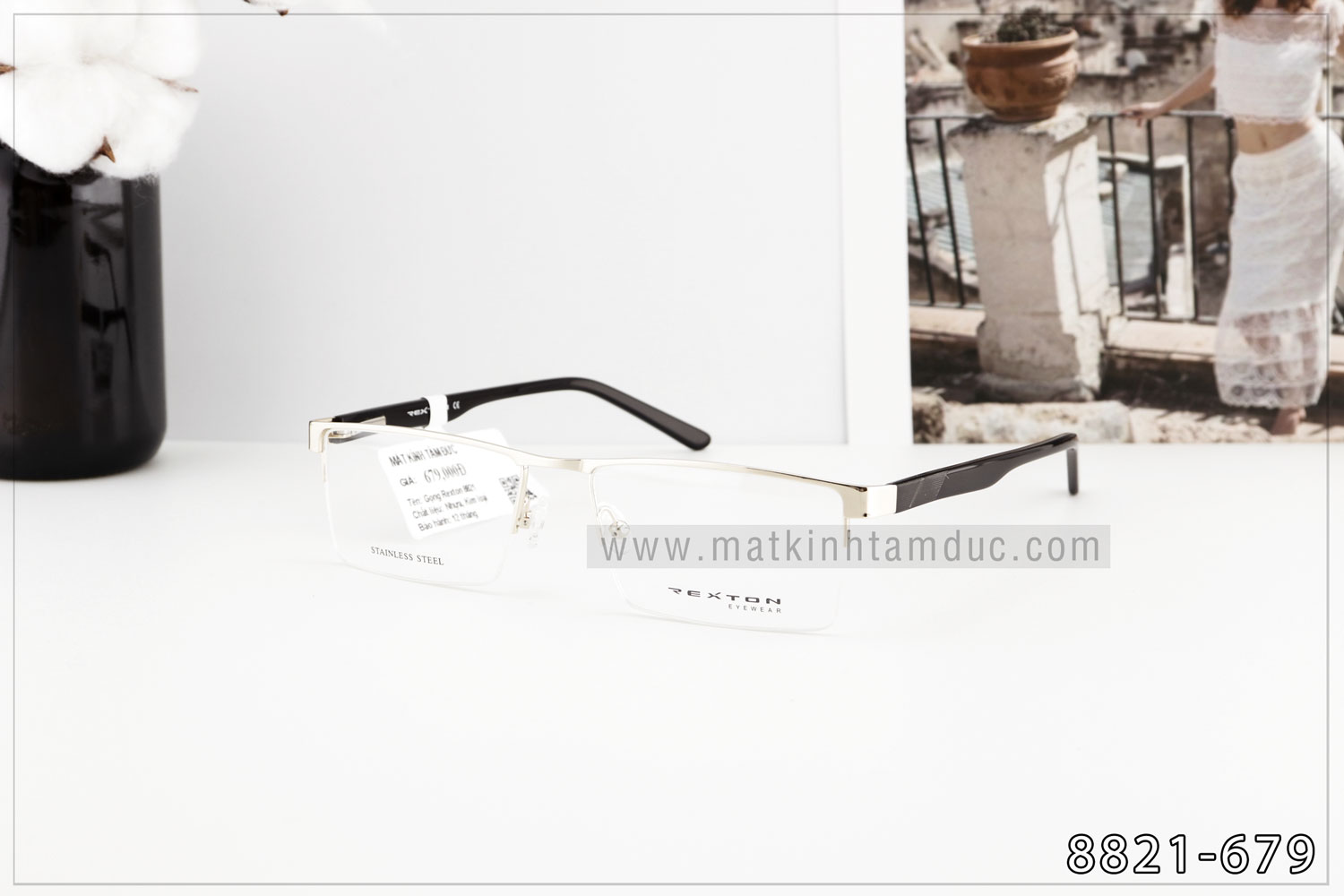 Gọng kính Rexton 8821 - Ảnh 5