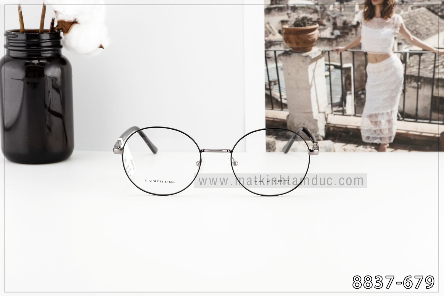 Gọng kính Rexton 8837 - Ảnh 2