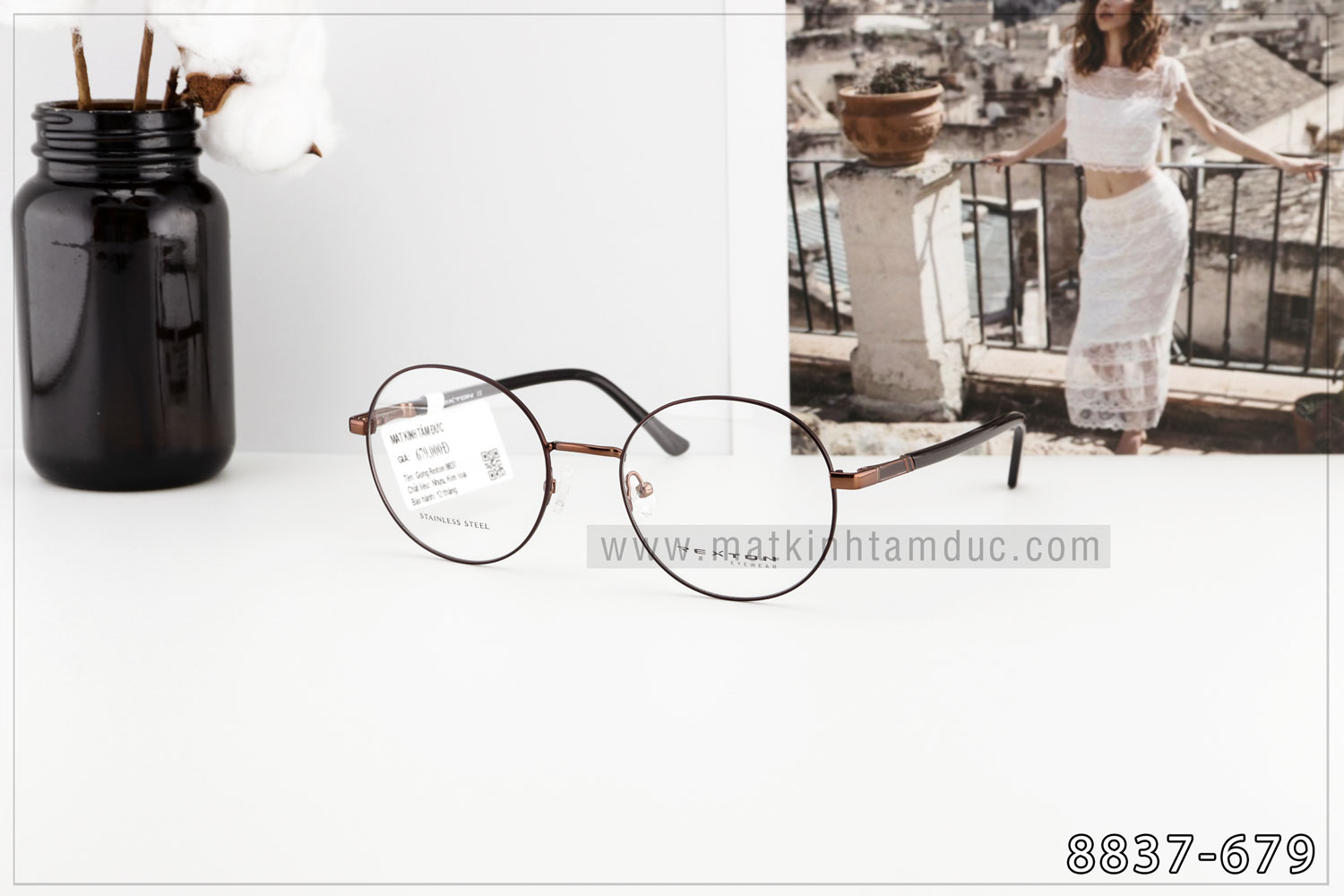 Gọng kính Rexton 8837 - Ảnh 6