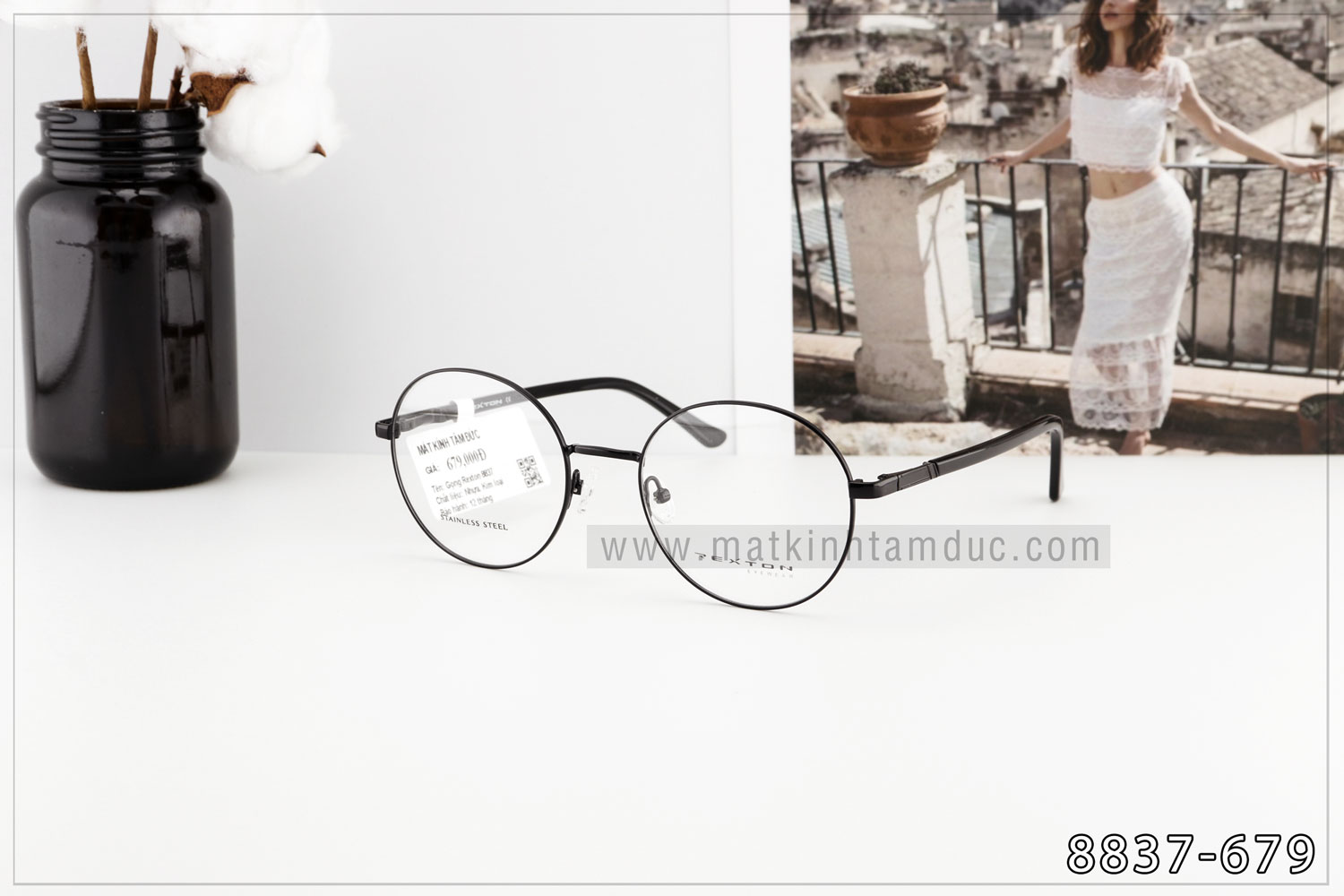 Gọng kính Rexton 8837 - Ảnh 5