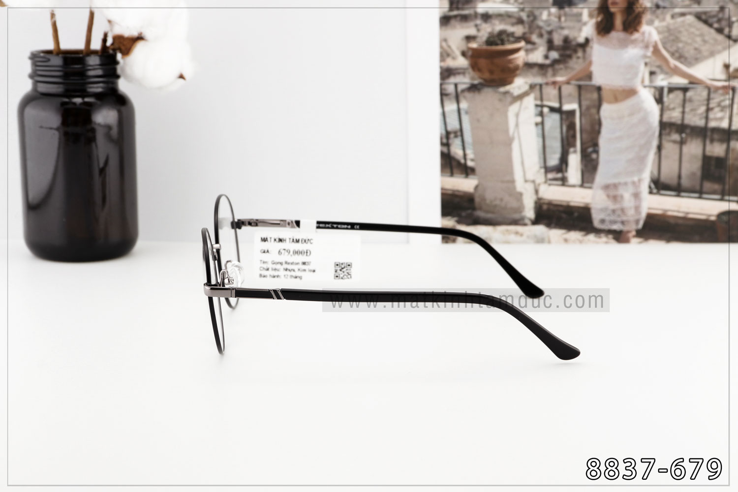 Gọng kính Rexton 8837 - Ảnh 4