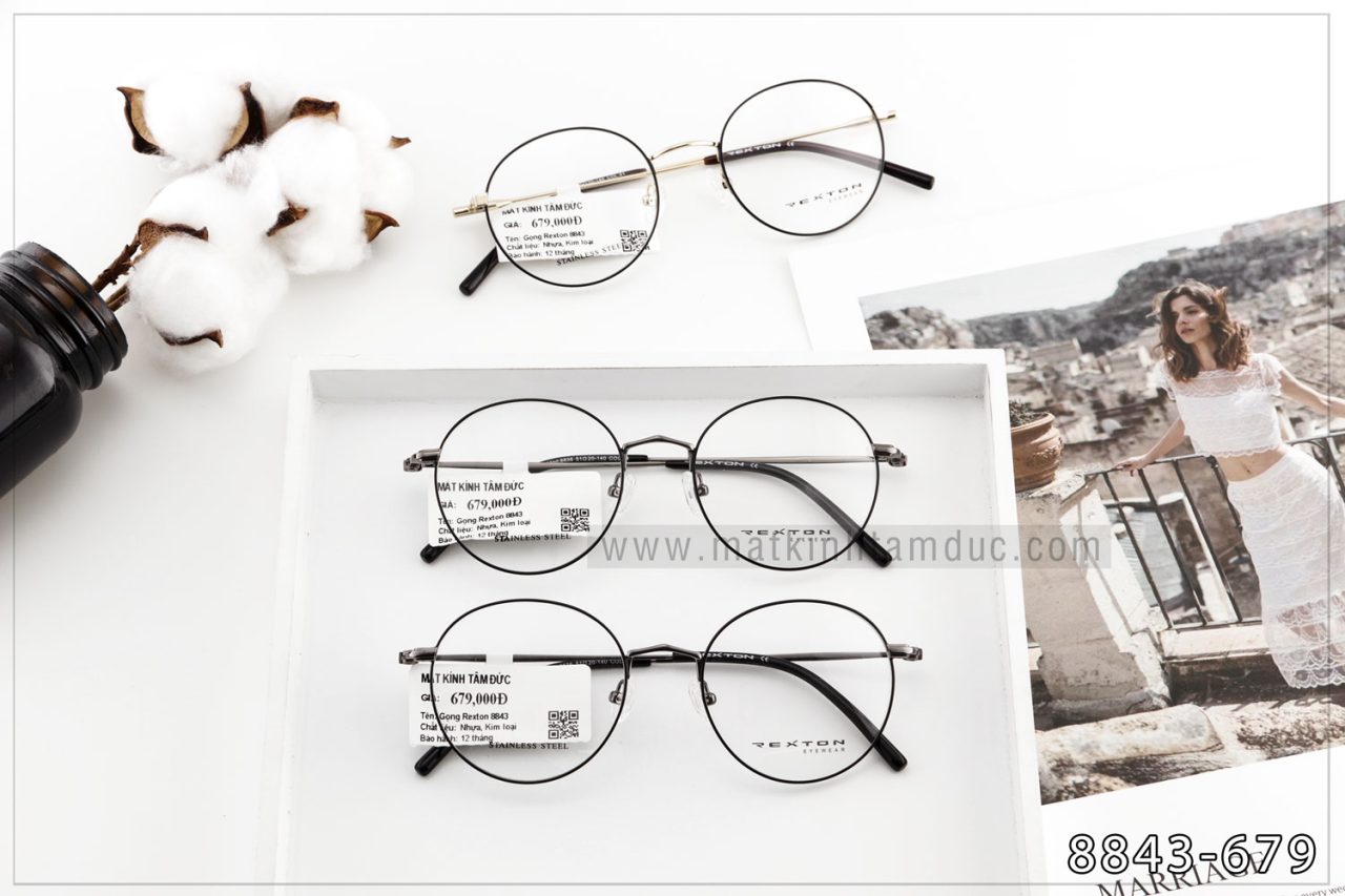 Gọng kính Rexton 8843 - Ảnh 3