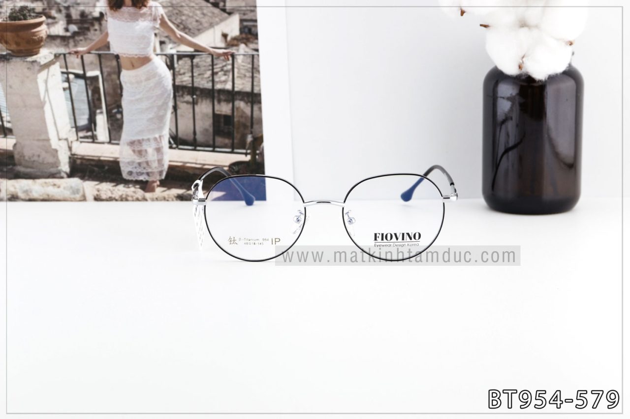 Gọng kính kim loại FIOVINO BT954 - Ảnh 2