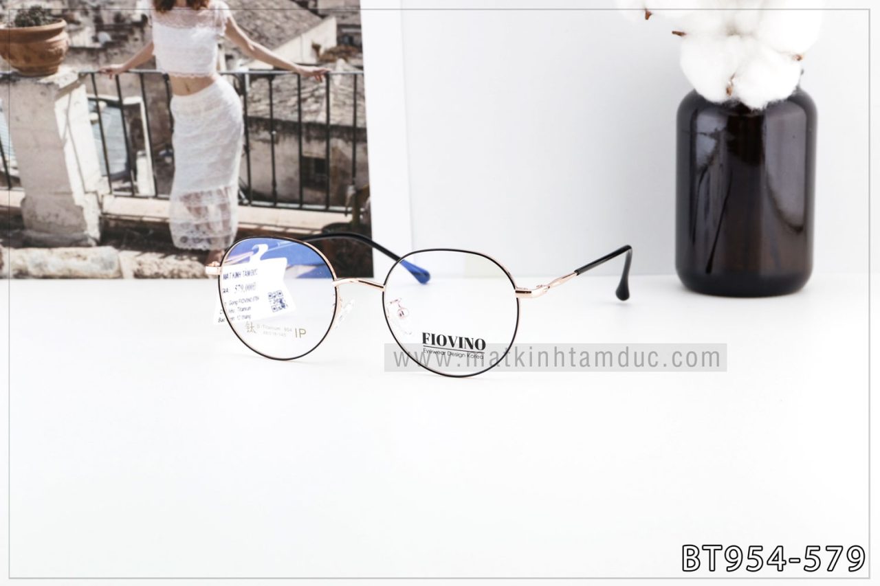 Gọng kính kim loại FIOVINO BT954 - Ảnh 5