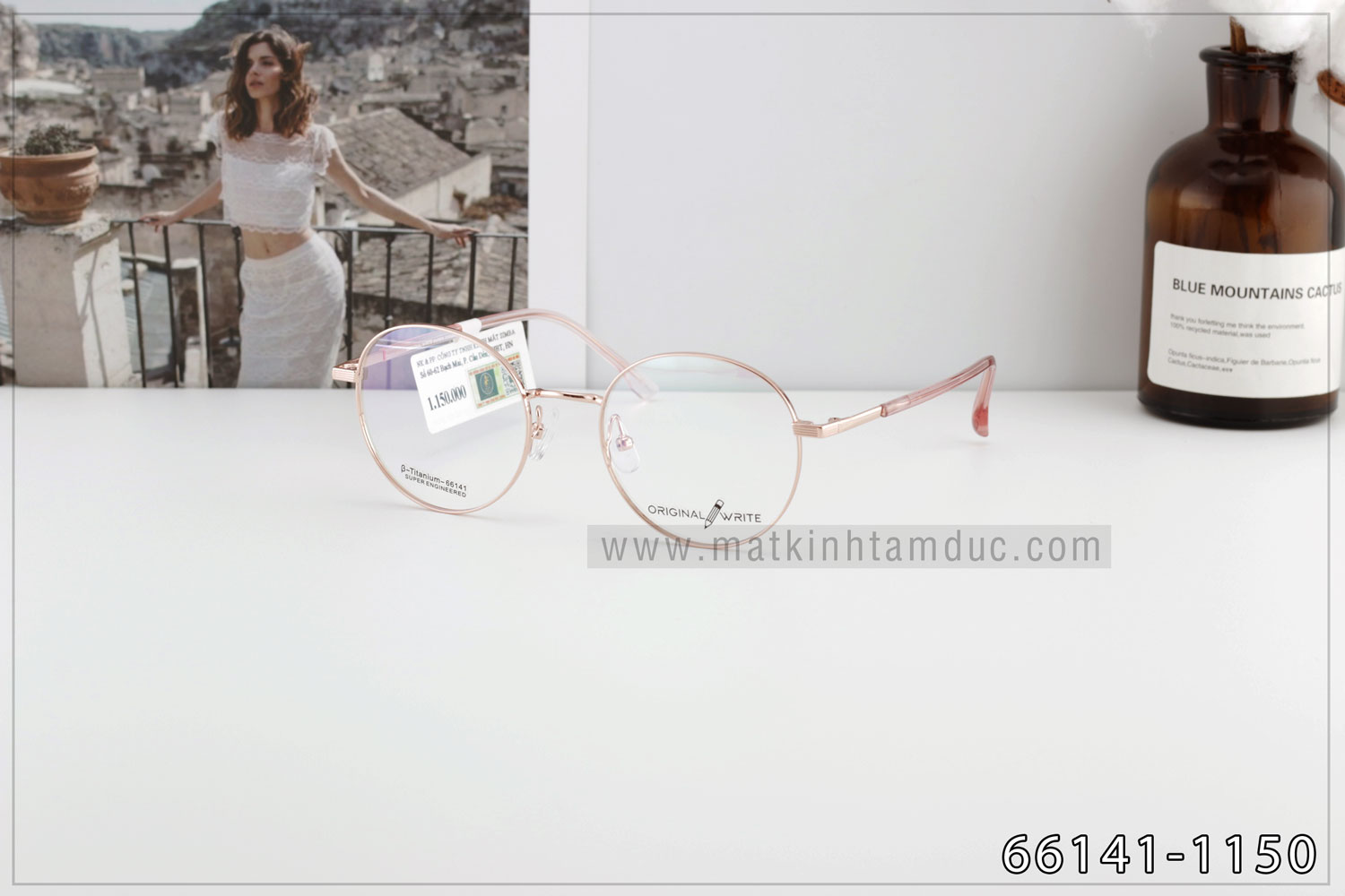 Gọng kính ORIGINAL WRITE 66141 - Ảnh 4