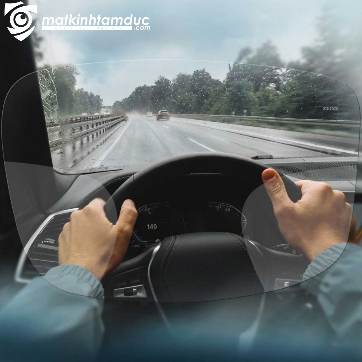 Tròng kính Đơn tròng ZEISS DriveSafe/DriveSafe Individual - UVProtect/Đổi màu PhotoFusion X/Nhuộm màu/Polarized - Ảnh 12