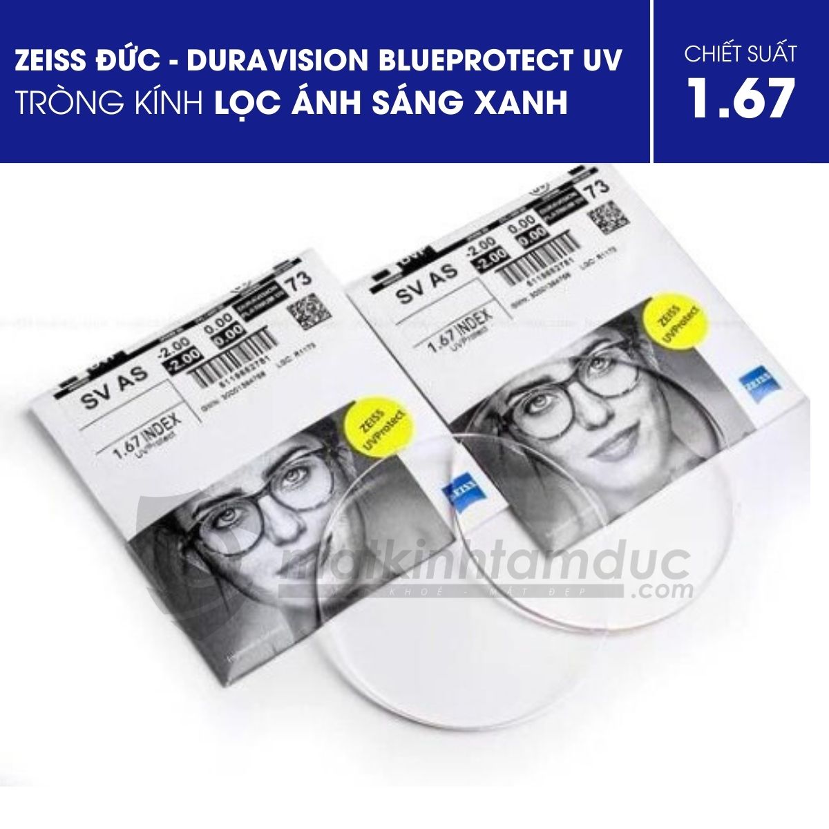 ZEISS DuraVision BlueProtect UV - Tròng kính ánh sáng xanh - Ảnh 8