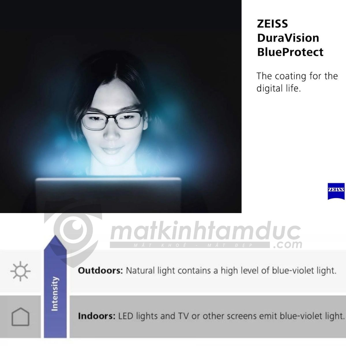 ZEISS DuraVision BlueProtect UV - Tròng kính ánh sáng xanh - Ảnh 14