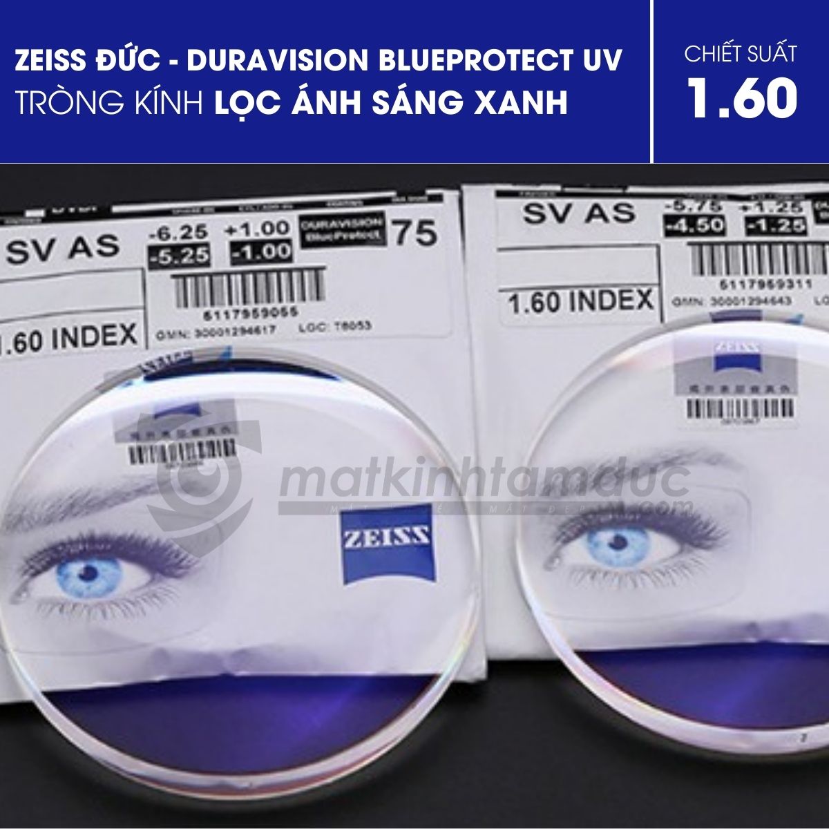ZEISS DuraVision BlueProtect UV - Tròng kính ánh sáng xanh - Ảnh 6