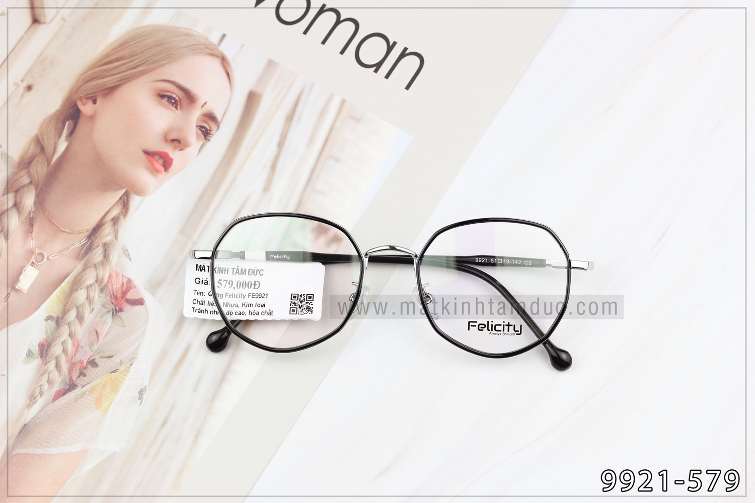 Gọng kính FELICITY 9921 - Ảnh 6