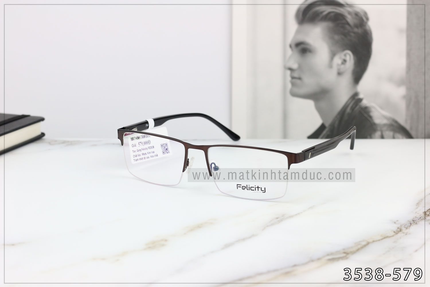 Gọng kính FELICITY 3538 - Ảnh 4
