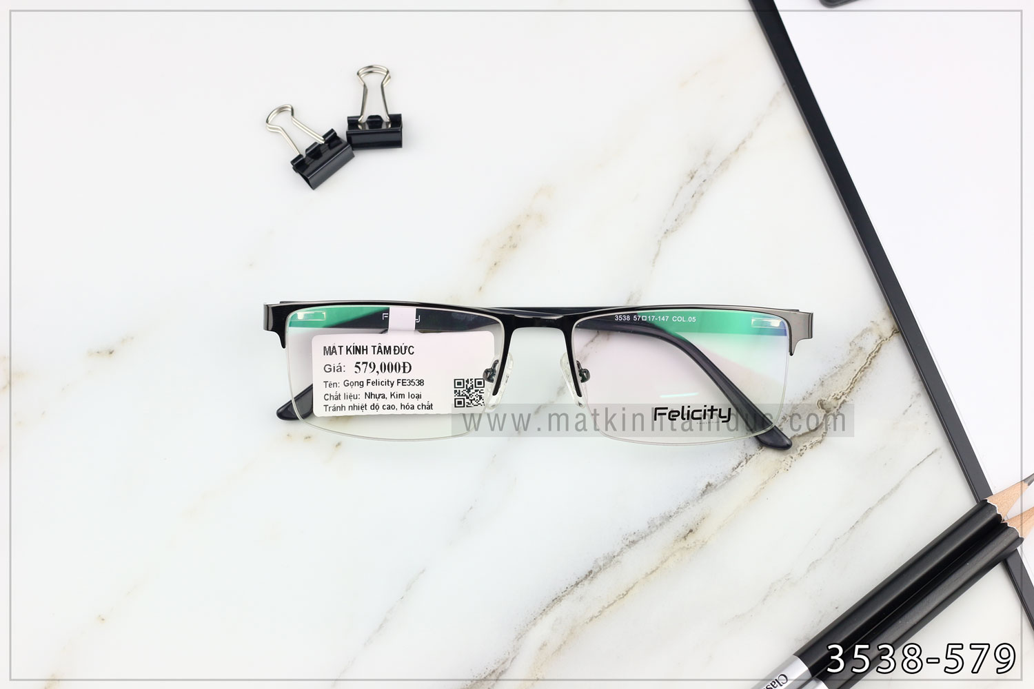 Gọng kính FELICITY 3538 - Ảnh 7