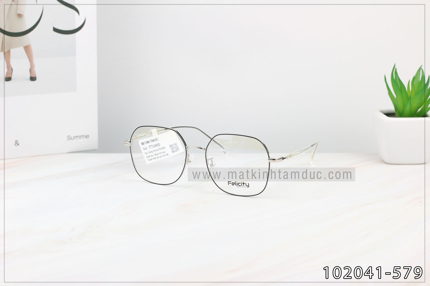 Gọng kính FELICITY 102041 - Ảnh 1