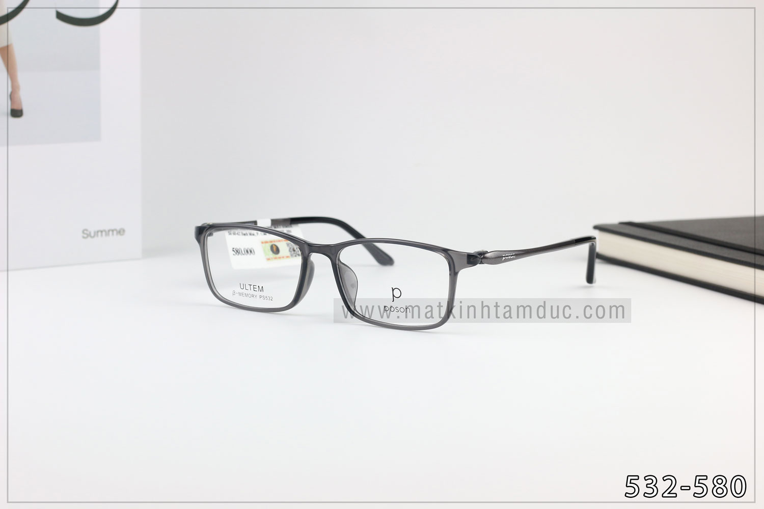 Gọng kính POSON PS532 - Ảnh 4