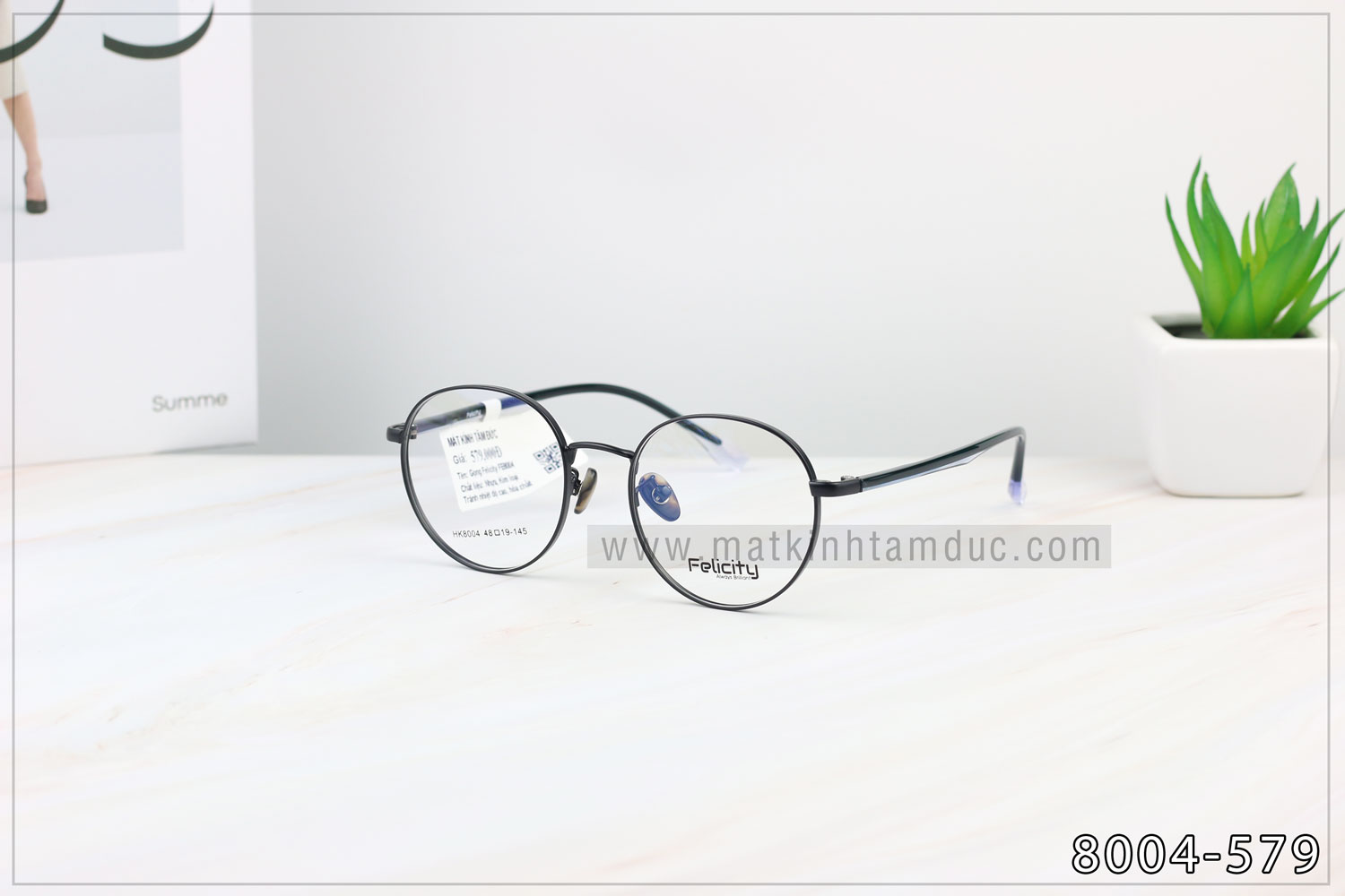 Gọng kính FELICITY 8004 - Ảnh 3