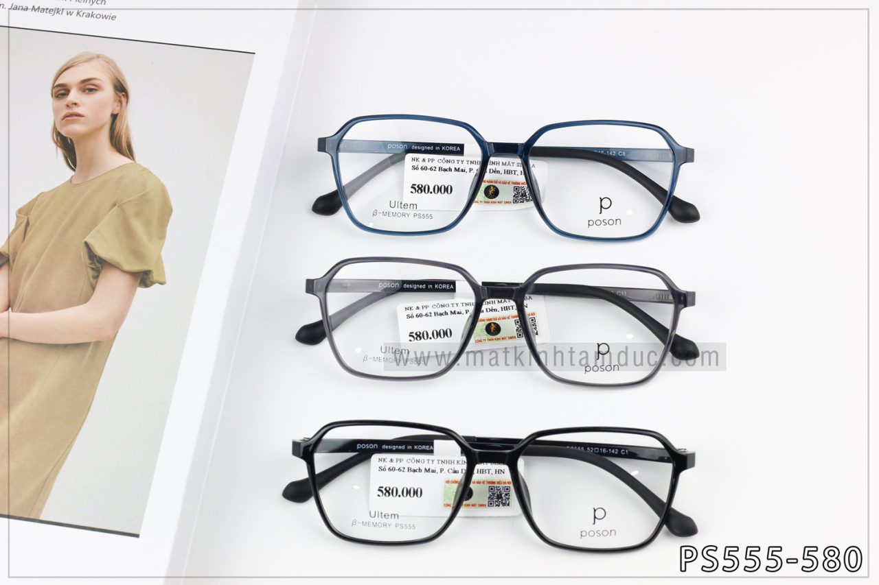 Gọng kính POSON PS555 - Ảnh 6