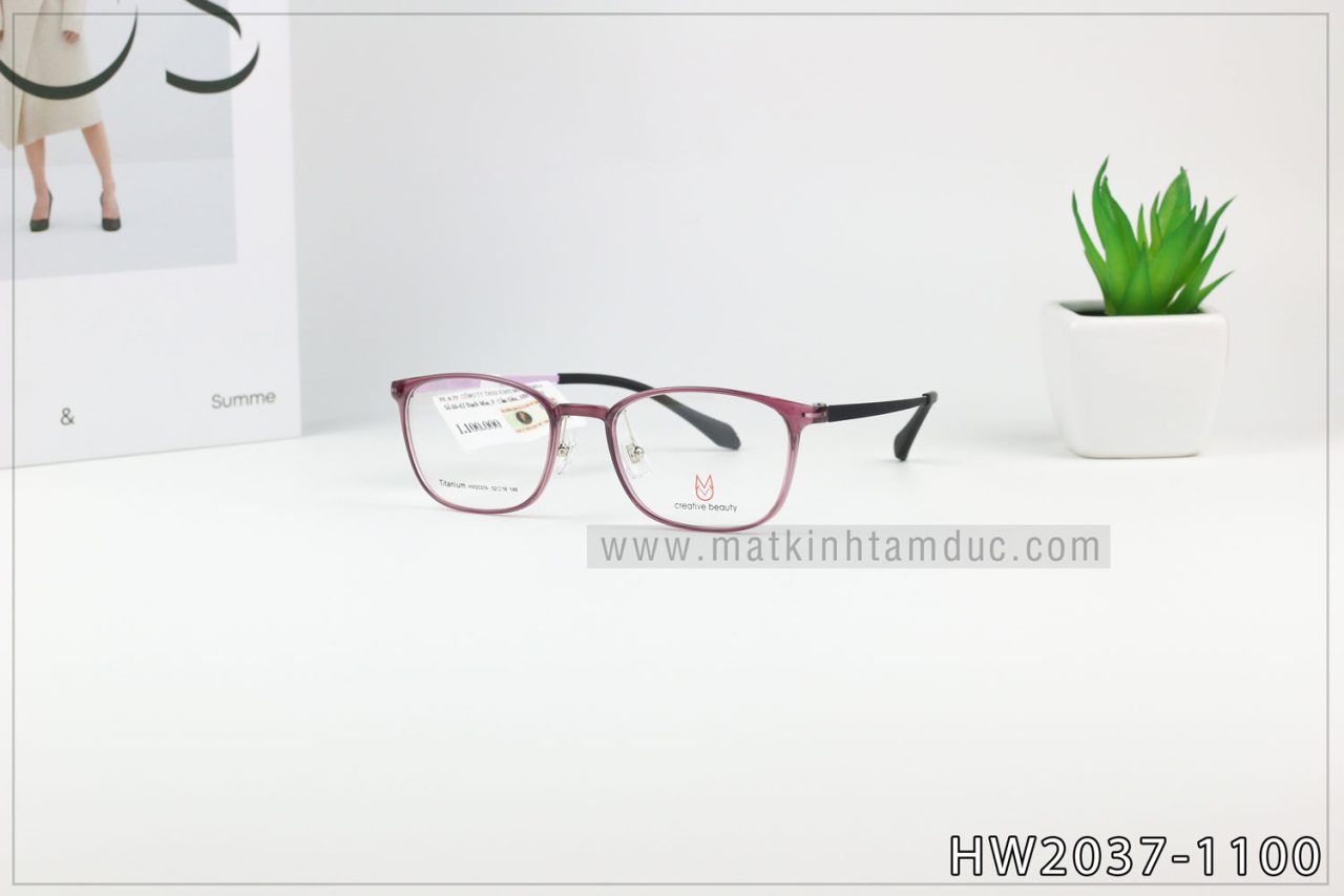 Gọng kính CREATIVE BEAUTY HW2037 - Ảnh 1