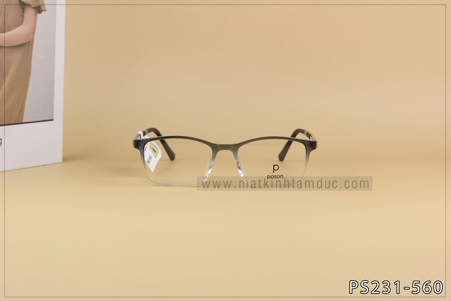 Gọng kính POSON PS231 - Ảnh 2