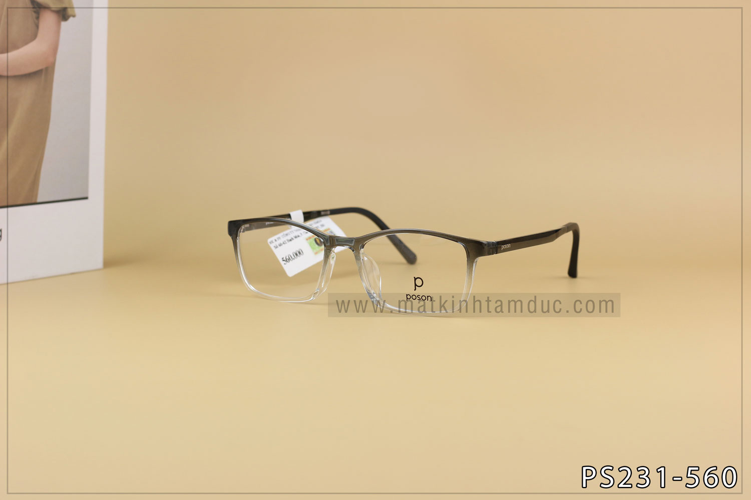 Gọng kính POSON PS231 - Ảnh 5