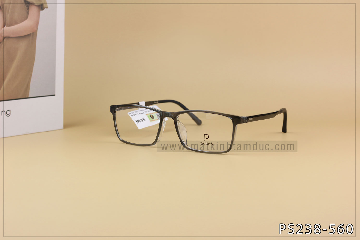 Gọng kính POSON PS238 - Ảnh 4
